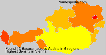 Surname Basaran in Austria Surname Basaran in Austria