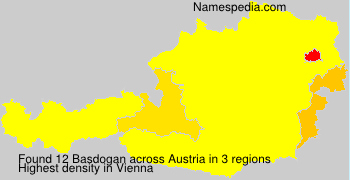 Surname Basdogan in Austria Surname Basdogan in Austria
