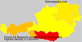 Surname Baurecht in Austria Surname Baurecht in Austria