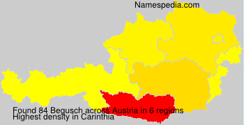 Surname Begusch in Austria Surname Begusch in Austria