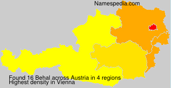 Surname Behal in Austria Surname Behal in Austria