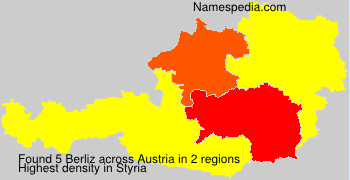 Surname Berliz in Austria Surname Berliz in Austria
