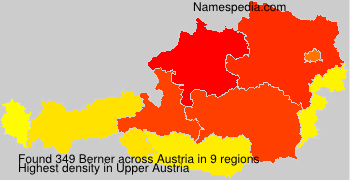 Surname Berner in Austria Surname Berner in Austria