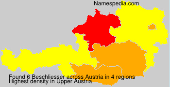 Surname Beschliesser in Austria Surname Beschliesser in Austria