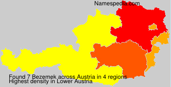 Surname Bezemek in Austria