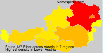 Surname Biber in Austria Surname Biber in Austria