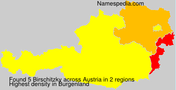 Surname Birschitzky in Austria Surname Birschitzky in Austria