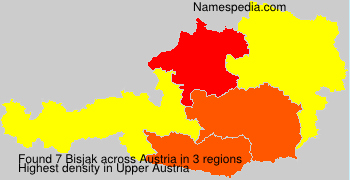 Surname Bisjak in Austria Surname Bisjak in Austria
