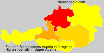 Surname Blantz in Austria Surname Blantz in Austria