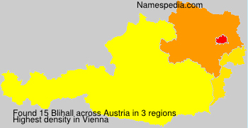 Surname Blihall in Austria Surname Blihall in Austria