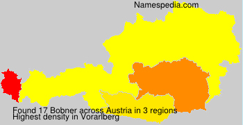 Surname Bobner in Austria Surname Bobner in Austria
