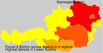 Surname Bohinc in Austria Surname Bohinc in Austria