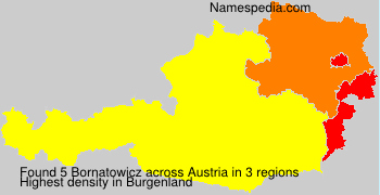 Surname Bornatowicz in Austria Surname Bornatowicz in Austria