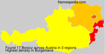 Surname Borocz in Austria Surname Borocz in Austria