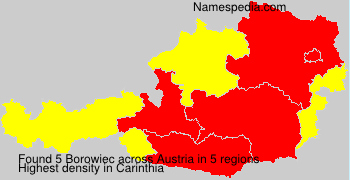 Surname Borowiec in Austria Surname Borowiec in Austria