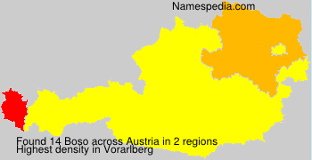 Surname Boso in Austria Surname Boso in Austria