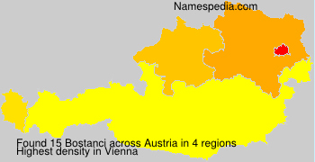 Surname Bostanci in Austria Surname Bostanci in Austria