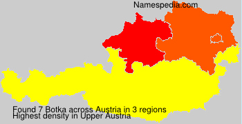 Surname Botka in Austria Surname Botka in Austria