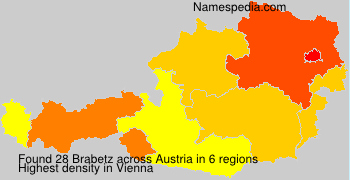 Surname Brabetz in Austria Surname Brabetz in Austria
