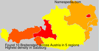 Surname Breitenstein in Austria Surname Breitenstein in Austria