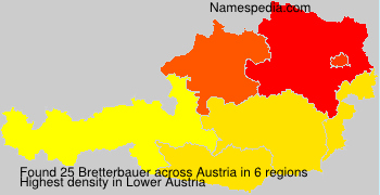Surname Bretterbauer in Austria Surname Bretterbauer in Austria