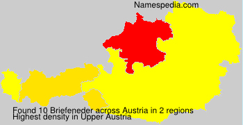 Surname Briefeneder in Austria Surname Briefeneder in Austria