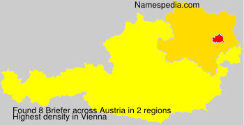 Surname Briefer in Austria Surname Briefer in Austria