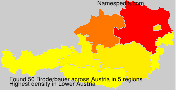 Surname Broderbauer in Austria Surname Broderbauer in Austria