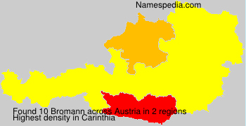 Surname Bromann in Austria Surname Bromann in Austria