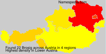 Surname Brosig in Austria Surname Brosig in Austria