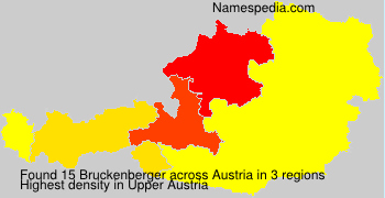 Surname Bruckenberger in Austria Surname Bruckenberger in Austria