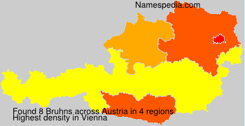 Surname Bruhns in Austria