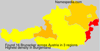 Surname Brunacker in Austria Surname Brunacker in Austria
