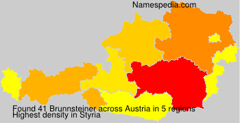 Surname Brunnsteiner in Austria Surname Brunnsteiner in Austria