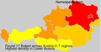 Surname Buberl in Austria Surname Buberl in Austria