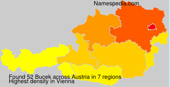 Surname Bucek in Austria Surname Bucek in Austria