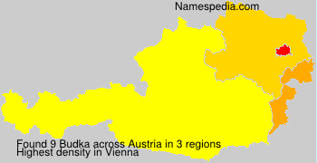 Surname Budka in Austria Surname Budka in Austria