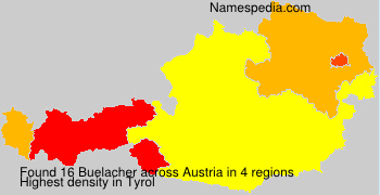 Surname Buelacher in Austria Surname Buelacher in Austria