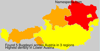Surname Bugdayci in Austria Surname Bugdayci in Austria