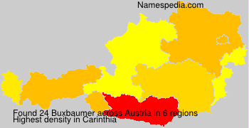 Surname Buxbaumer in Austria Surname Buxbaumer in Austria