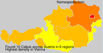 Surname Cabuk in Austria Surname Cabuk in Austria