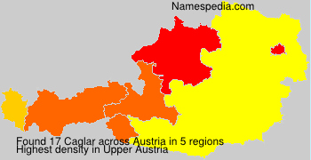 Surname Caglar in Austria Surname Caglar in Austria