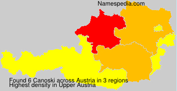 Surname Canoski in Austria Surname Canoski in Austria