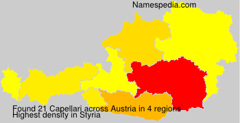 Surname Capellari in Austria Surname Capellari in Austria