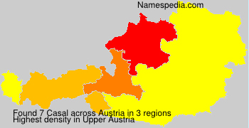 Surname Casal in Austria Surname Casal in Austria