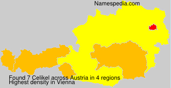 Surname Celikel in Austria Surname Celikel in Austria