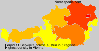 Surname Cerwinka in Austria Surname Cerwinka in Austria