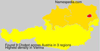 Surname Chobot in Austria Surname Chobot in Austria
