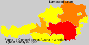 Surname Cichocki in Austria Surname Cichocki in Austria