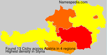 Surname Cichy in Austria Surname Cichy in Austria